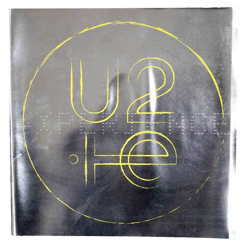 U2 - 2015 Tour Tourprogramma - Zwart